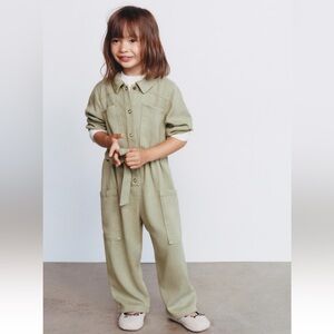 ZARA LONG FLOWY JUMPSUIT